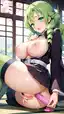 sex demon slayer shinobu - A Shadow That Left a Mark - AI generated portrait image in 1080x1920 resolution by @anon