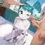 robot de jole porn - A Need That Burned Without Sound - AI generated square image in 1080x1080 resolution by @anon