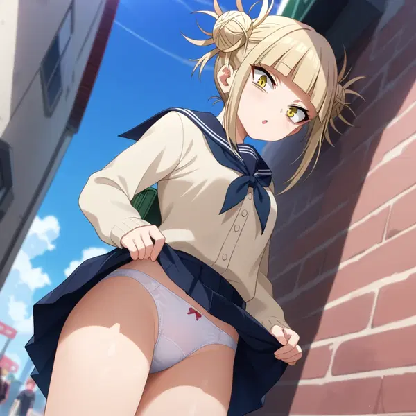 himiko toga hentai gif - The Moonlight That Wrote Itself in Smoke - AI generated square image in 1080x1080 resolution by @anon