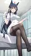 konosuba cosplay nude - Temptation That Pulls Me Closer - AI generated portrait image in 1080x1920 resolution by @anon