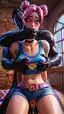 syd fortnite nude - Cravings That Speak for Themselves - AI generated portrait image in 1080x1920 resolution by @anon