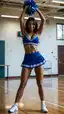 cheerleader blondie nude - The Burn Behind Closed Eyes - AI generated portrait image in 1080x1920 resolution by @anon
