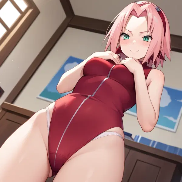 sakura nude naruto - The Promise That Left a Mark - AI generated square image in 1080x1080 resolution by @anon