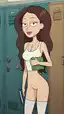 porn rick and morty a way back home - A Memory That Opened in Shadow - AI generated portrait image in 1080x1920 resolution by @anon