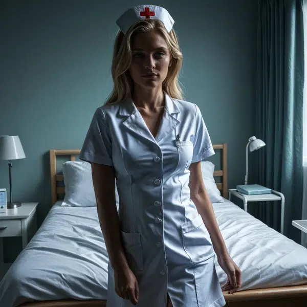 nurse dollie porn - Burning for More Every Single Time - AI generated square image in 1080x1080 resolution by @anon