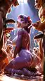 furry porn game - The Craving That Waited in the Dark - AI generated portrait image in 1080x1920 resolution by @anon