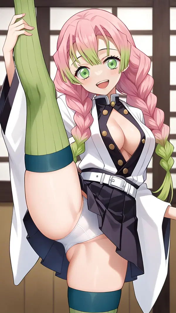 demon slayer girls naked gif - A Warning Written as Storm - AI generated portrait image in 1080x1920 resolution by @anon