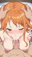 foto nami one piece - The Longing That Stayed After Midnight - AI generated portrait image in 1080x1920 resolution by @anon