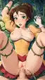 tarzan porn sex - A Temptation Too Deep to Name - AI generated portrait image in 1080x1920 resolution by @anon