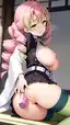 sex hentai demon slayer - Lust That Teaches Me Its Language - AI generated portrait image in 1080x1920 resolution by @anon