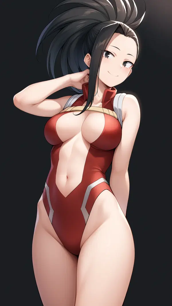 mha naked gif - The Pleasure That Lives in Silence - AI generated portrait image in 1080x1920 resolution by @anon