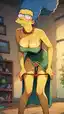 simpsons porn videos - The Pulse That Moved Through Every Wall - AI generated portrait image in 1080x1920 resolution by @anon