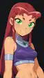 lily starfire nude pic - Burning in Ways That Feel Like a Gift - AI generated portrait image in 1080x1920 resolution by @anon
