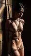 sexy asian models nude - The Echo That Waited Behind My Eyes - AI generated portrait image in 1080x1920 resolution by @anon