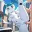 robot hentai game - The Pull That Turned Softly Dangerous - AI generated square image in 1080x1080 resolution by Anonymous Creator