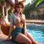 ai tools for generating adult content - Pleasure That Knows No End - AI generated square image in 1080x1080 resolution by @anon