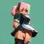 minecraft porn videos - A Temptation Too Deep to Escape - AI generated square image in 1080x1080 resolution by @anon