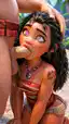 liz moana porn - The Undertow That Could Not Bury - AI generated portrait image in 1080x1920 resolution by @anon