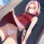 hentai de sakura - The Velvet That Cut Through Silence - AI generated square image in 1080x1080 resolution by @anon