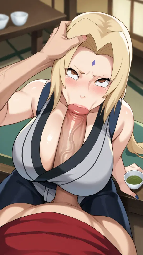 tsunade hentai games - The Temptation That Felt Like a Warning - AI generated portrait image in 1080x1920 resolution by @anon