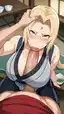 tsunade hentai games - The Temptation That Felt Like a Warning - AI generated portrait image in 1080x1920 resolution by @anon