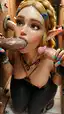 zelda nude sex - The Spark That Refused the Morning - AI generated portrait image in 1080x1920 resolution by @anon