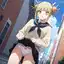himiko toga full body - The Afterglow That Moved Through Every Wall - AI generated square image in 1080x1080 resolution by @anon