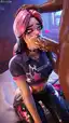 fortnite xxx skye - The Beautiful Trouble of Trace - AI generated portrait image in 1080x1920 resolution by @anon