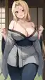 tsunade sexy ai - The Secret That Turned the Key - AI generated portrait image in 1080x1920 resolution by Anonymous Creator