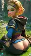 zelda skyward sword xxx - Lust That Ripples Through Everything - AI generated portrait image in 1080x1920 resolution by @anon