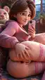 aunt cass ai chat - An Afterglow That Turned the Key - AI generated portrait image in 1080x1920 resolution by @anon