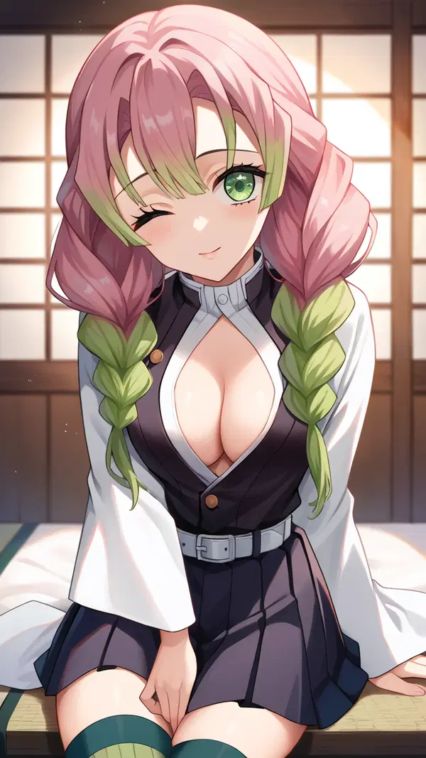 mitsuri hentai 18+ - The Dark Learned This Magnet - AI generated portrait image in 1080x1920 resolution by @anon