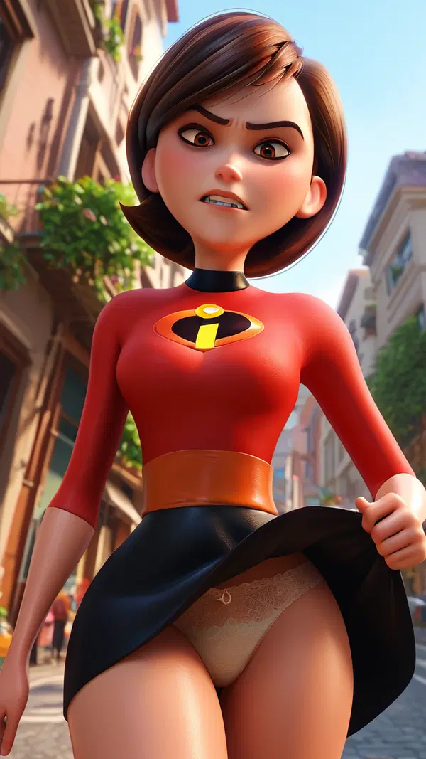 elastigirl comic porno - An Echo That Refused the Morning - AI generated portrait image in 1080x1920 resolution by @anon
