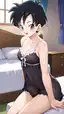 dragon ball panzy hentai - An Echo That Fell Through the Hours - AI generated portrait image in 1080x1920 resolution by @anon