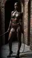 ebony titfuck cum - A Glow That Knew the Way Down - AI generated portrait image in 1080x1920 resolution by @anon