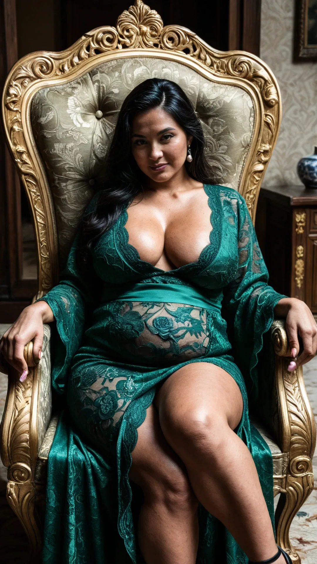 ebony bbw shemale porn - A Flame That Cut Through Silence