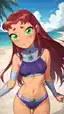 lily starfire sex - A Spark That Felt Too Close to Name - AI generated portrait image in 1080x1920 resolution by @anon