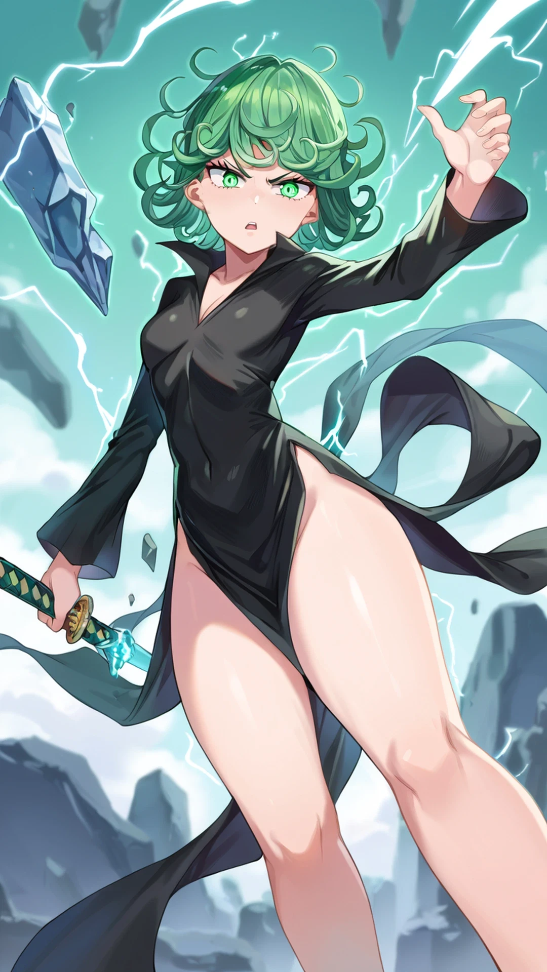 calcinha da tatsumaki - A Warning Written as Tension