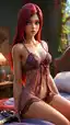fiora lol porn - A Friction That Carried Too Much Heat - AI generated portrait image in 1080x1920 resolution by @anon