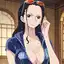 nico robin live action one piece - A Collapse That Opened Like a Bruise - AI generated square image in 1080x1080 resolution by Anonymous Creator