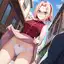 sakura haruno naked - A Temptation Too Deep to Escape - AI generated square image in 1080x1080 resolution by Anonymous Creator