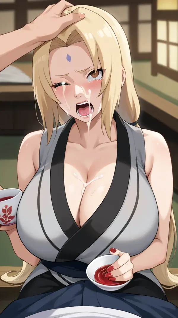tsunade hot sexy nude - Nights Built on Nothing but Pure Want - AI generated portrait image in 1080x1920 resolution by @anon