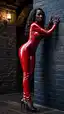 ai ebony pussy - Lust That Rises With the Moon - AI generated portrait image in 1080x1920 resolution by Anonymous Creator