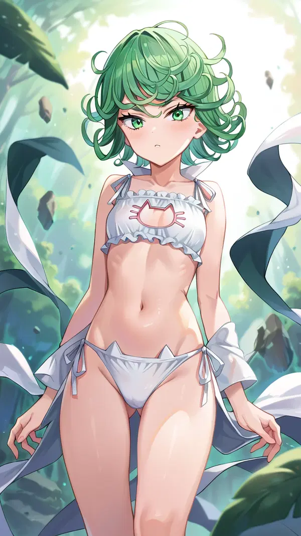 one punch man porn gif - Pleasure That Moves Like Water - AI generated portrait image in 1080x1920 resolution by Anonymous Creator