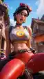 rule 34 ice spice fortnite - The Night That Came Without Mercy - AI generated portrait image in 1080x1920 resolution by @anon