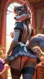 furry sex art - The Reverie That Forgot How to Leave - AI generated portrait image in 1080x1920 resolution by @anon
