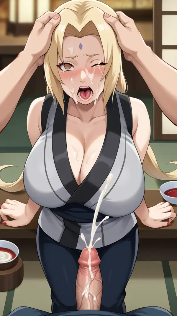 naruto x tsunade comic xxx - Cravings That Make the Night Complete - AI generated portrait image in 1080x1920 resolution by @anon