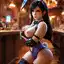 tifa lockhart naked - Nights Full of Quiet Hunger - AI generated square image in 1080x1080 resolution by @anon