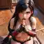 final fantasy tifa xxx - A Promise That Carried Too Much Heat - AI generated square image in 1080x1080 resolution by @anon