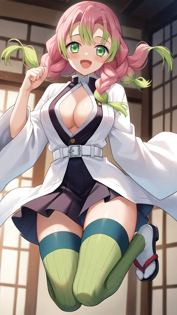 demon slayer hentai xxx - A Restlessness That Opened in Shadow - AI generated portrait image in 1080x1920 resolution by @anon